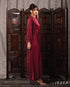 Belted Crush Satin Jumpsuit 62511